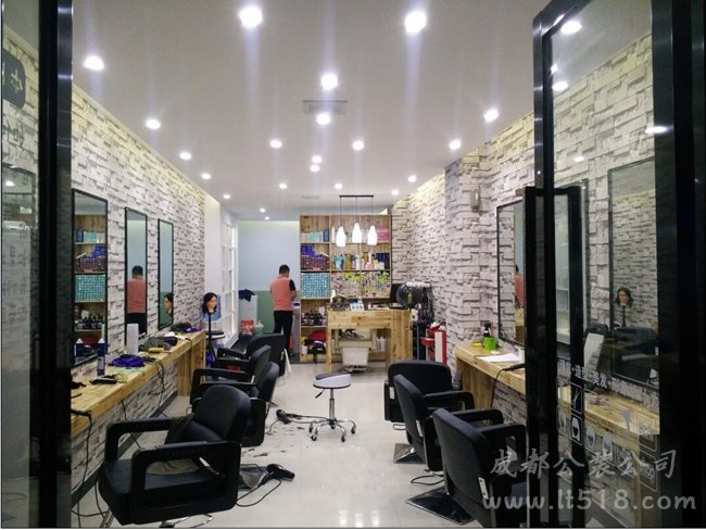 理發門店裝修設計效果圖